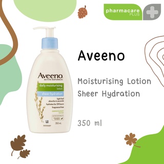 อาวีโน่ เดลี่ มอยส์เจอร์ไรซิ่ง โลชั่น เชียร์ ไฮเดรชั่น 350 มล. Aveeno Daily Moisturising Lotion Sheer Hydration 350 ml