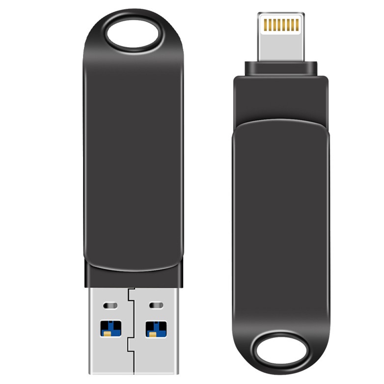 แฟลชไดรฟ์ 512GB Usb 2in1 Otg Pen Drive สําหรับ iPhone อุปกรณ์จัดเก็บข้อมูลภายนอก #6