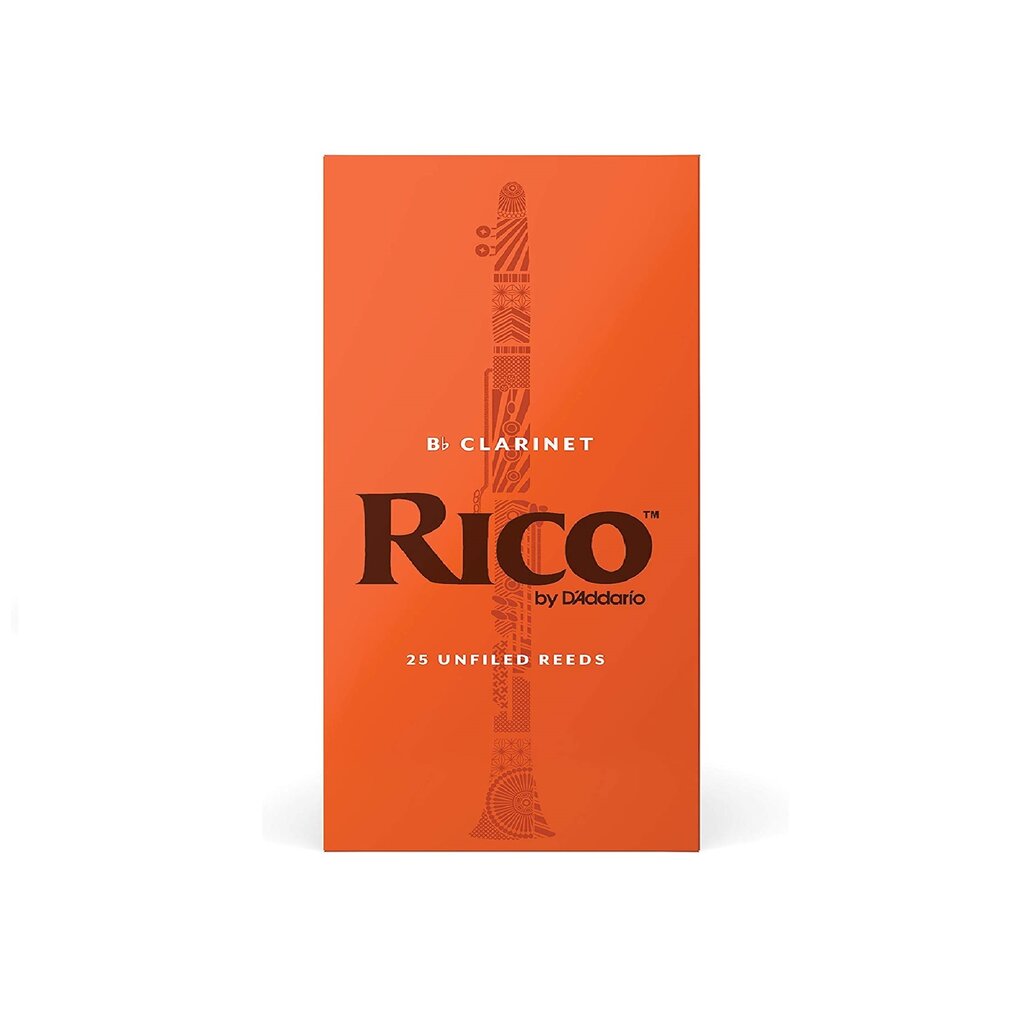 Reed : Rico Bb Clarinet ลิ้นคราลิเนต (25 Pieces) by Churairat Music