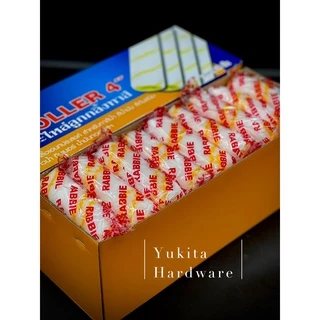 (ยกกล่อง 36 ชิ้น) RABBIE อะไหล่ลูกกลิ้งเคมี อะไหล่ลูกกลิ้งทาสี อะไหล่ลูกกลิ้งสีน้ำมัน 4 นิ้ว คุ้มค่า ราคาถูก คุณภาพดี