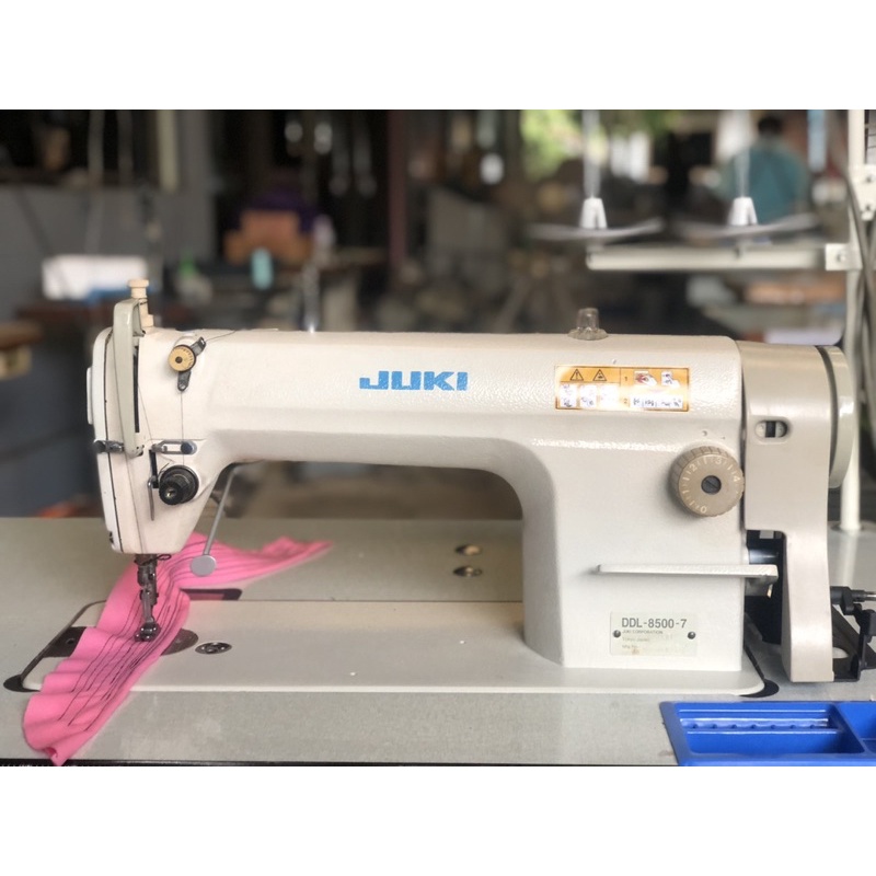 จักรเย็บคอม JUKI DDL85007/EC10 ตัดด้ายย้ำ อัตโนมัติ เย็บได้ทุกเนื้อ