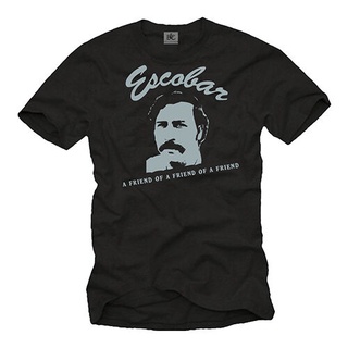 [S-5XL]เสื้อยืดแขนสั้น พิมพ์ลาย Cocain Cartel Pablo Escobar สําหรับผู้ชาย