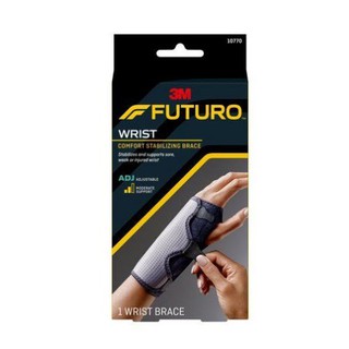 Futuro Reversible Splint Wrist Brace Black (พยุงข้อมือ ชนิดปรับกระชับได้)