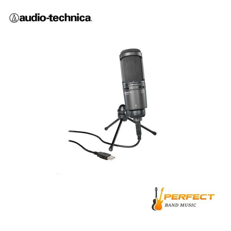 Audio Technica ไมโครโฟน รุ่น AT2020USB+ Cardioid Condenser USB Microphone