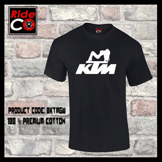 เสื้อยืดผู้ชาย90 - เสื้อยืด RIDECO รุ่น KTM พร้อมเจี๊ยบร้อน