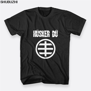 Husker Du Alternative Rock เสื้อยืดคอกลม แขนสั้น ผ้าฝ้าย สีดํา สําหรับผู้ชาย ไซซ์ S-5XL sbz4399S-5XL