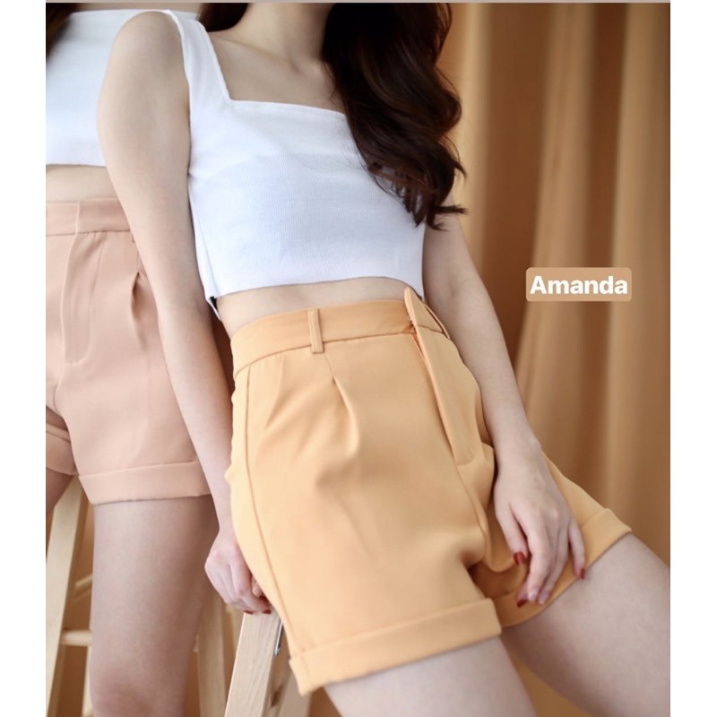 (New in pack!) ขาสั้นรุ่น CelebFS sz.S สี Amanda แบรนด์ Fashion store