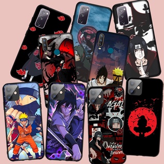 เคสโทรศัพท์ซิลิโคนนุ่ม ลายการ์ตูนนารูโตะ Akatsuki Itachi Uchiha สําหรับ iPhone XS Max X 8 7 Plus 7Plus 8Plus + 7+ 8+ 5 5S LA4