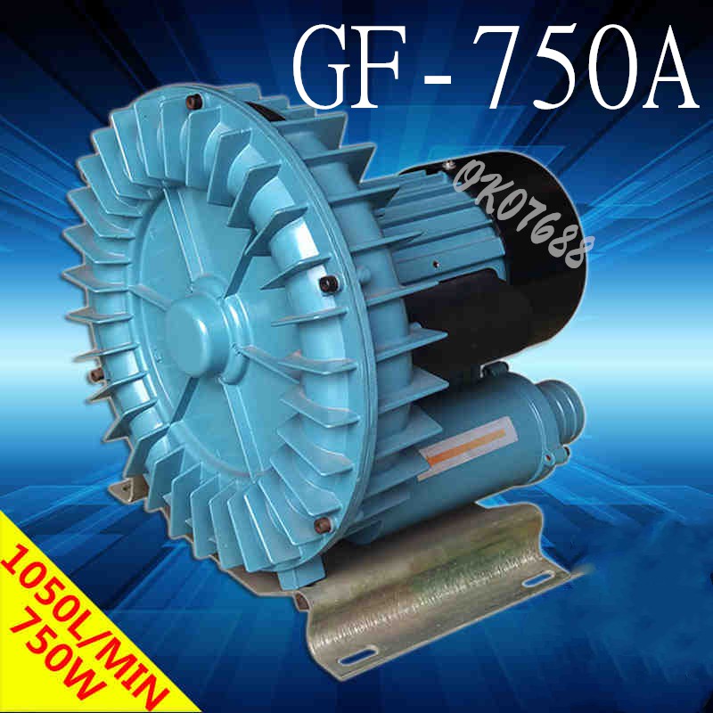 ปั๊มลม รุ่น RESUN GF-750A blower 220V large displacement vortex jet air pump fish pond aeration pump