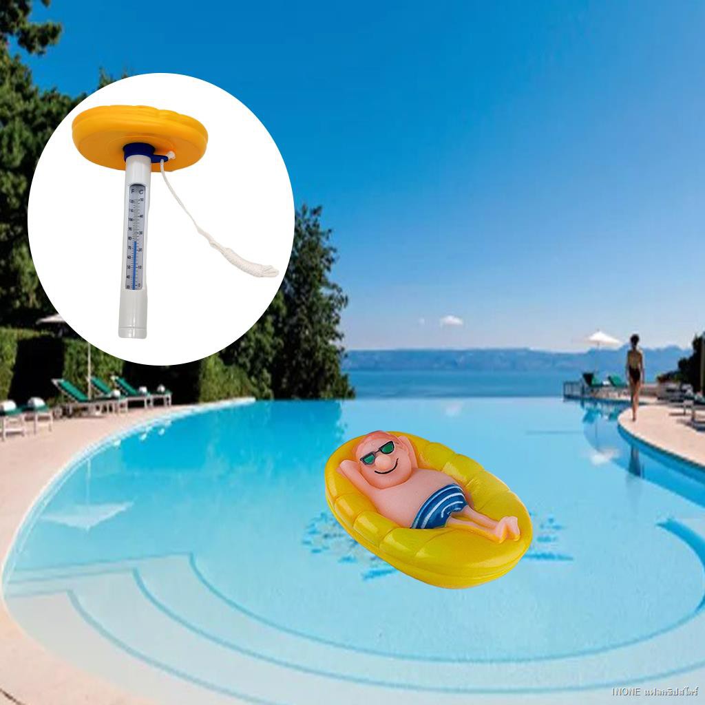 Floating Pool Thermometer, Shatter Resistant, Easy Read Indoor Outdoor ...