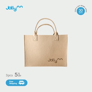 [สำหรับแลกคะแนนสมาชิก]  Jollynn กระเป๋าผ้า Felt Bag กระเป๋าผ้าโจลีน โจลีน