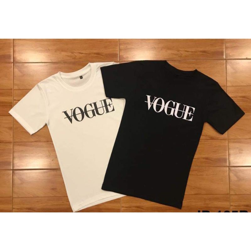 เสื้อยืดสกรีนลาย VOUGE