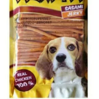 ขนมสุนัข ขนมหมา Sasami jerky by Bankadok 500G