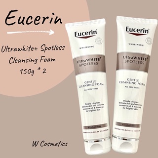 Eucerin White Therapy Gentle Cleansing Foam (2 x 150ml) 05/2025