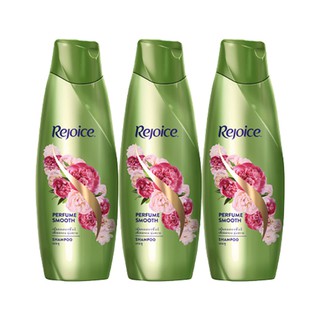 🔥HOT🔥 รีจอยส์ เพอร์ฟูม สมูท แชมพู ขนาด 120 มล. Rejoice Shampoo Perfume Smooth 120 ml x 3