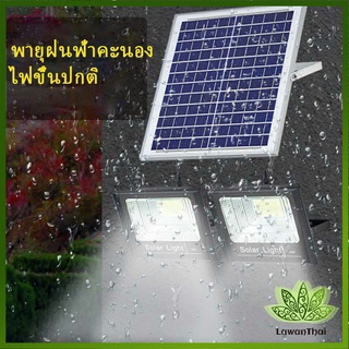 Lawan [A703] ไฟถนนเซ็นเซอร์แสงอาทิตย์ LED โคมไฟโซล่าเซล  กำลังไฟฟ้า 10W Solar sensor light