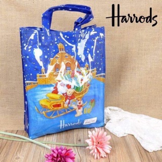 Harrods XMas Bear Tote Bag