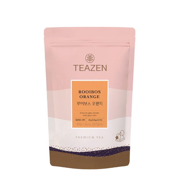 TEAZEN Rooibos Oragne ชารอยบอส ส้ม 25 ซองชา