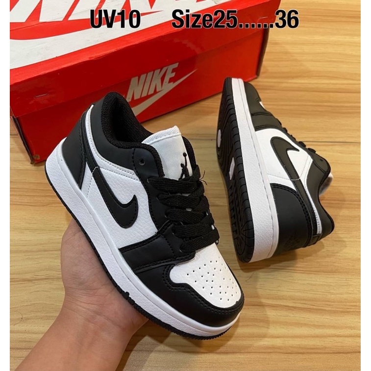 รองเท้าผ้าใบnke Jordan lowของเด็กเด็กหญิงและเด็กชายจ้า