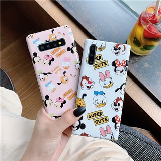 เคสซิลิโคน Samsung Galaxy S20 Plus S20+ Cartoon โดนัลด์ดั๊ก Donald เป็ดเดซี่ Daisy Duck มิกกี้เมาส์ Mickey มินนี่เม้าส์ Minnie Mouse Silicone Case