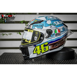 AGV : PISTA GP R - Rossi Winter Test 2017 ( Limited 2,500 ใบ )