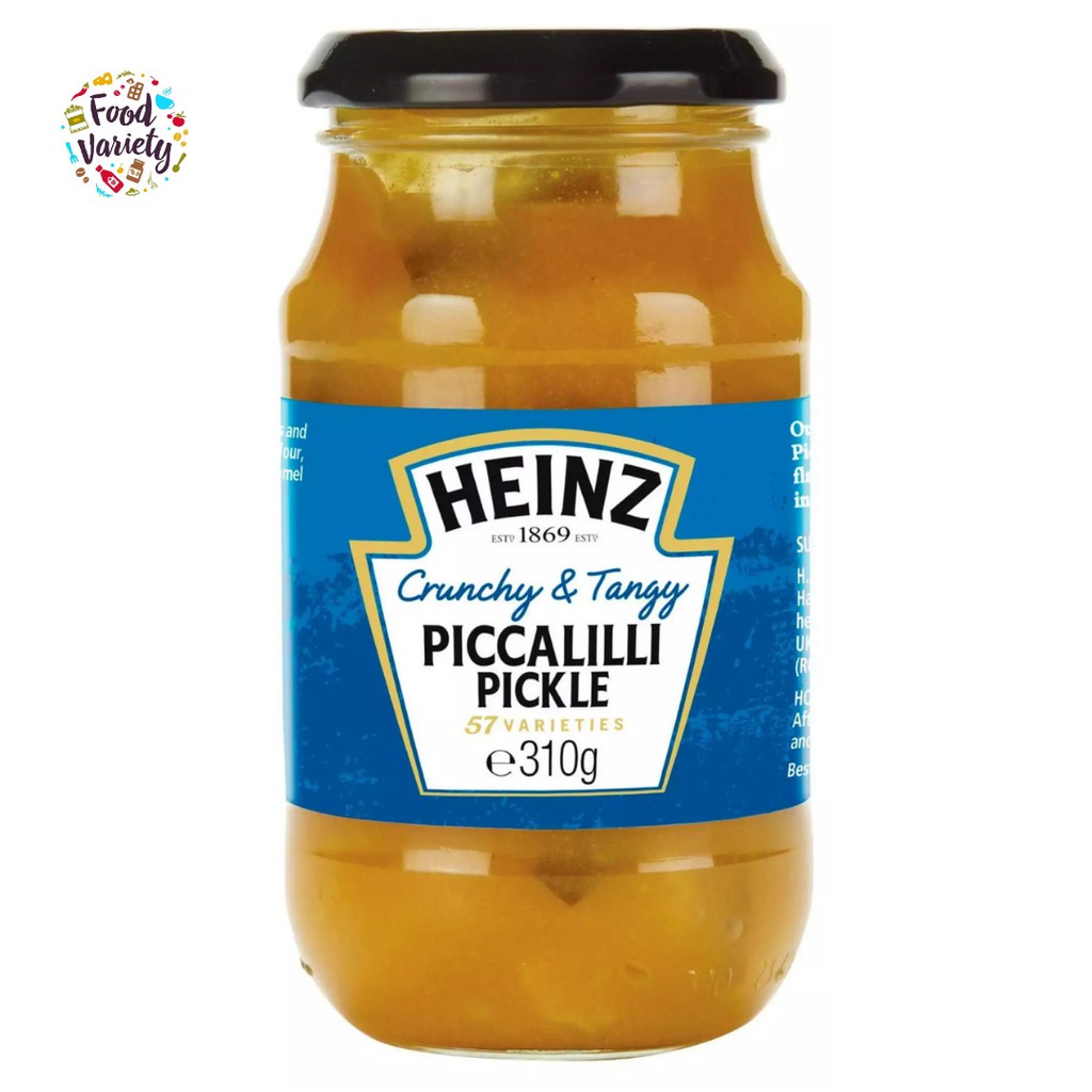 Heinz Crunchy and Tangy Piccalilli Pickle 310g ไฮนซ์ พีกาลีลี ผักดองกรุบ 310g