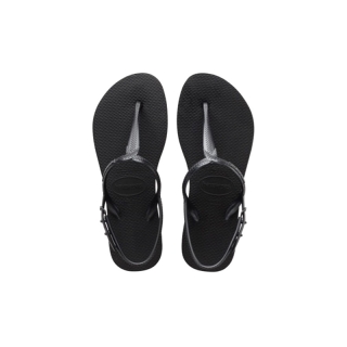 HAVAIANAS รองเท้าแตะผู้หญิง TWIST SANDALS BLACK สีดำ 41447560090BKXX (รองเท้าแตะ รองเท้าผู้หญิง รองเท้าแตะหญิง รองเท้ารัดส้น)