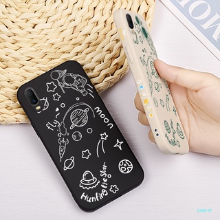 เคสโทรศัพท์มือถือ กันกระแทก ลายดาวเคราะห์ ระบบสุริยะ สําหรับ VIVO Y12S V15 V9 V11 Pro VIVO S1 Pro IQOO NEO VIVO 11i K0005