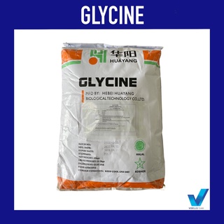 Glycine (ไกลซีน) (กรดอะมิโน) ขนาด 25 Kg/ถุง