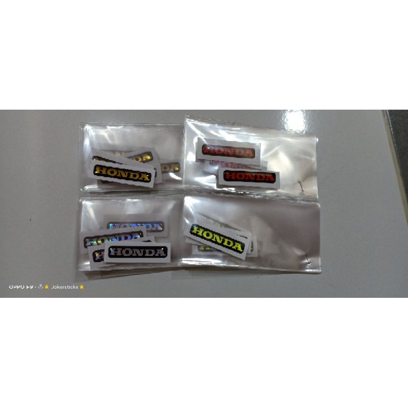 สติ๊กเกอร์ logo honda 6.5