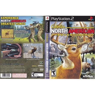 แผ่นเกมส์ PS2 Cabelas North American Adventures    คุณภาพ ส่งไว (DVD)