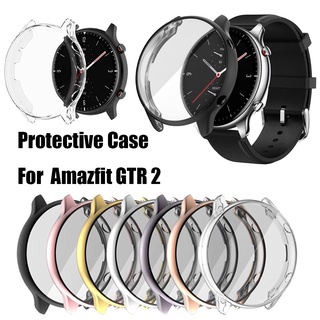 เคสกระจกนิรภัยกันรอยหน้าจอ Tpu สําหรับ Amazfit Gtr2/2E Gtr2 / E Gtr2E