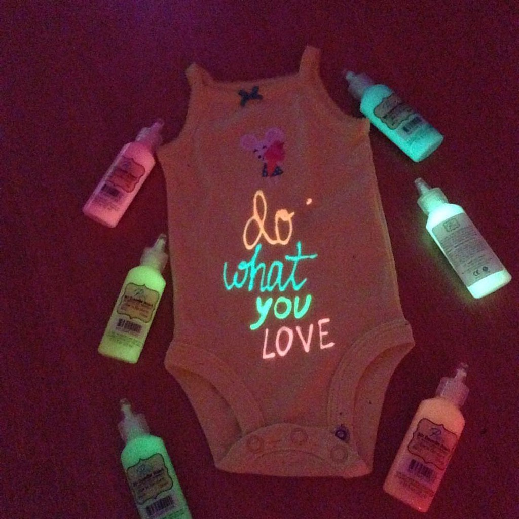 PATTY 3D Doodle Paint Fabric Paint GlowInTheDark สีเพ้นท์ผ้า เส้นนูน เรืองแสง (พรายน้ำ) 22 ml