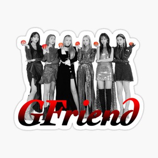 สติ๊กเกอร์กันน้ำ แม่เหล็กติดตู้เย็น ตัวติดตู้เย็น GFRIEND Sowon Yerin Eunha Yuju SinB Umji KPOP