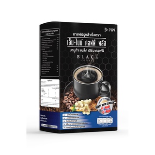 กาแฟปรุงสำเร็จ ตรา เอ็ม-ไนน์ คอฟฟี่ มานูก้า แบล็ค เฮิร์บ คอฟฟี่ Instant Coffee M-Nine Coffee Plus Manuka Black Herb Coff