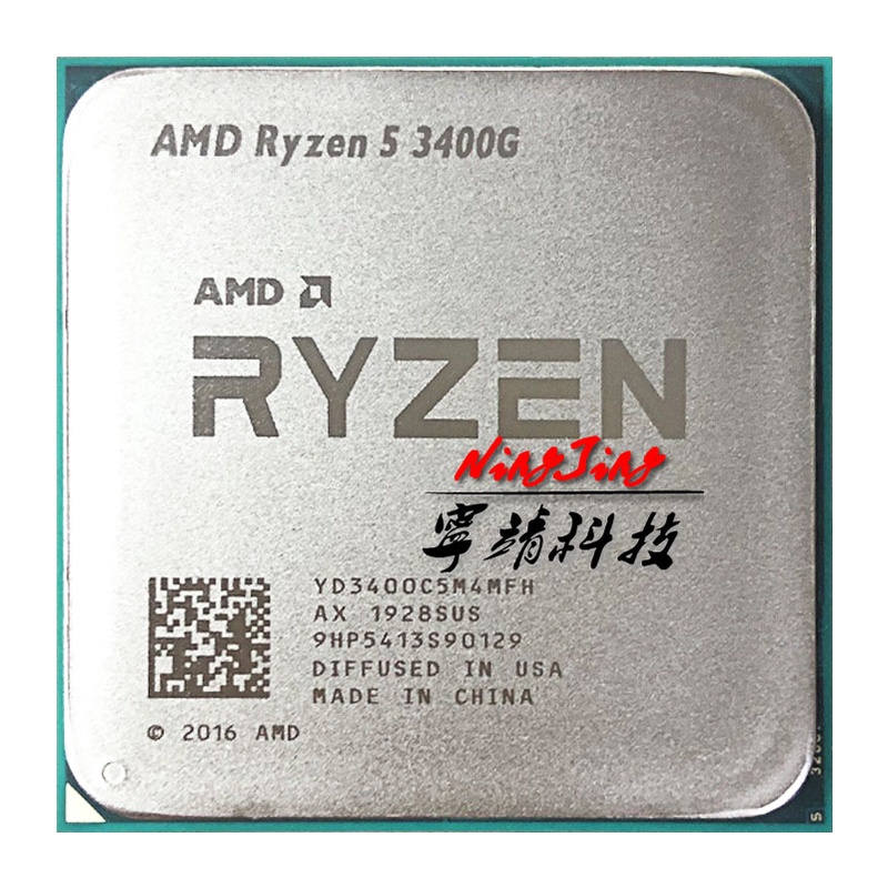 Ready StockↂAMD Ryzen 5 3400G R5 3400G 3.7 GHz Quad-Core Eight-Thread ...