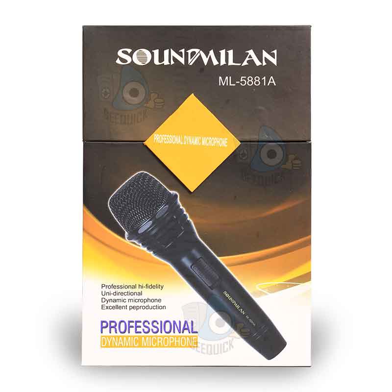 ไมโครโฟน สาย สำหรับปราศัย 🎤 soundmilan ML-5881A