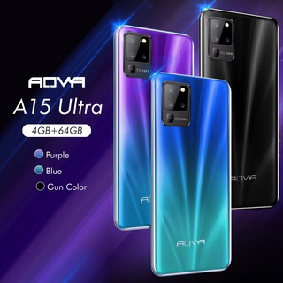 AOVA A15 Ultra สเปคแรงงง Ram 4 Rom 64 GB รับประกันศูนย์ไทย 1 ปี แถม++เคสใส ฟิล์มกระจก