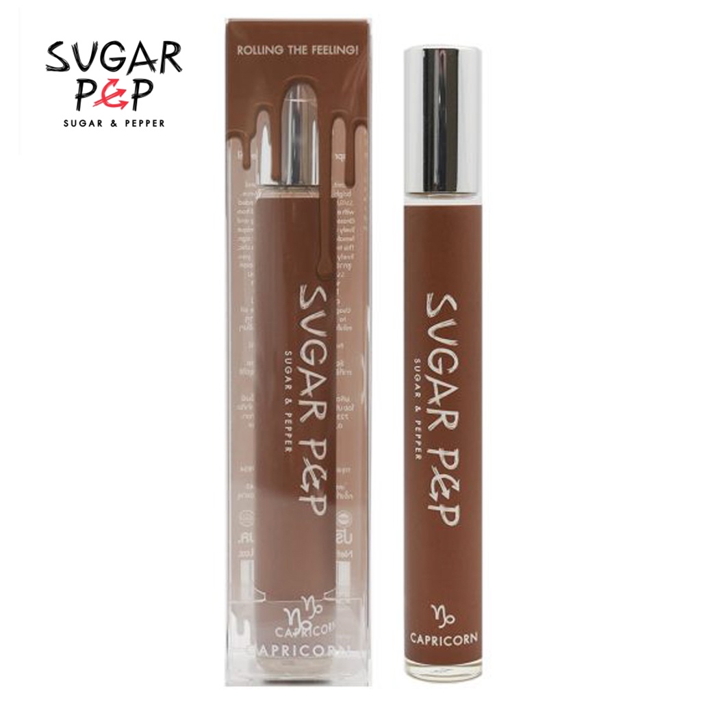 [ซื้อ 1 แถม 1]  Sugar & Pepper Roller Ball Oil Perfume กลิ่น Capricorn น้ำหอมลูกกลิ้งออยล์ ติดทนนาน น้ำหอมมูเต