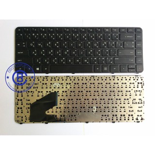 HP Keyboard คีย์บอร์ด HP Pavilion Sleekbook 14 14-B 14-C 14-B000 14-b100 14-C100 ไทย อังกฤษ