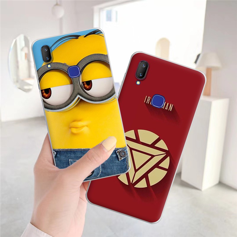 VIVO V11i Z3i Z3 TPU ซิลิโคน Anti-fall Full Clear Cover สําหรับ VIVO V11i Z3i Z3 กรณี