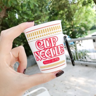 cup noodle เคสซิลิโคนอ่อนนุ่ม สําหรับ airpods 1/2/pro หูฟังบลูทูธไร้สาย