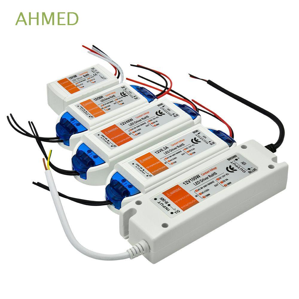 AHMED 18W 28W 48W 72W 100W Lamp Driver DC 12 Volts Power Supply Adapter