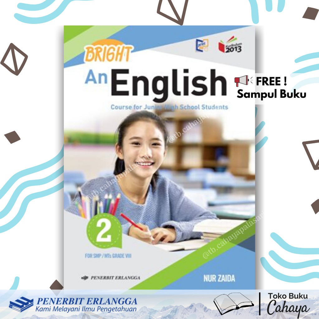 หนังสือ BRIGHT JL.2 - COURSE ENGLISH FOR JUNIOR HIGH SCHOOL/K13N RALANGGA