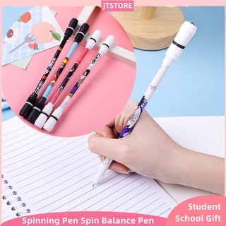 🔥พร้อมส่ง🔥 ปากกาควง Spinning Pen ปากกาบาลานซ์ ปากกาโรตารี่ ปากกาลูกลื่น ปากกามีไฟ ปากกาบีบอัด ปากกา ของขวัญนักเรswing pen