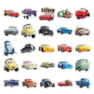 ✨พร้อมส่ง✨McQueen แมคควีน ลาย ชินคันเซ็น โทมัส Cars sticker Disney เมโลดี้ สติกเกอร์ กันน้ำ 50pcs