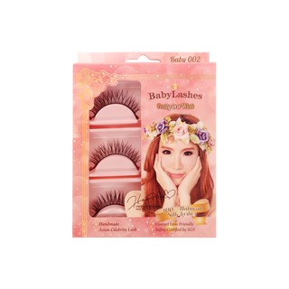 รุ่น Baby002 BabyLashes ขนตาปลอม x 3คู่