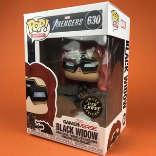 Funko POP Black Widow Gamerverse Avengers Glow in the Dark Chase 630