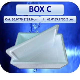 กล่องโฟม Box C ขนาดใหญ่ 49.8*70.5*35.2 cm(รบกวนอ่านรายละเอียด)