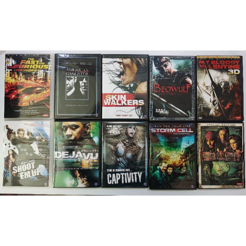 DVD ภาพยนตร์  มือสอง